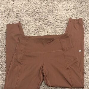 lululemon athletica Brown Leggings